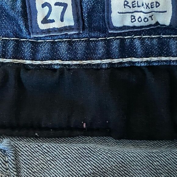 Miss Me Colorful Bling Relaxed Boot Cut Jeans - Picture 6 of 8